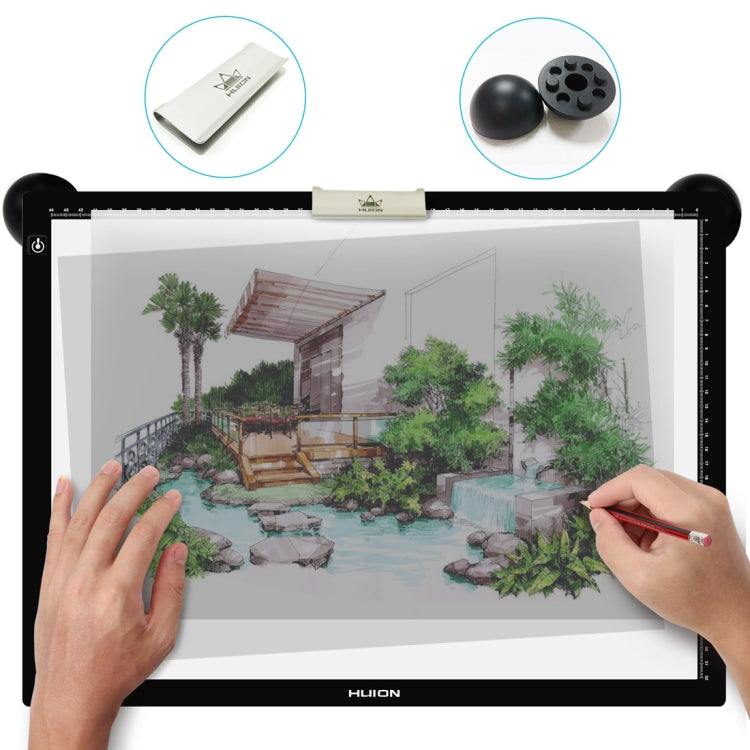 Huion LA3 LED Tracing Pad Light Box for Art Craft Huion LA3 LED Tracing Pad Light Box for Art Craft